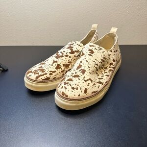 Crown Vintage Cow print Loafers